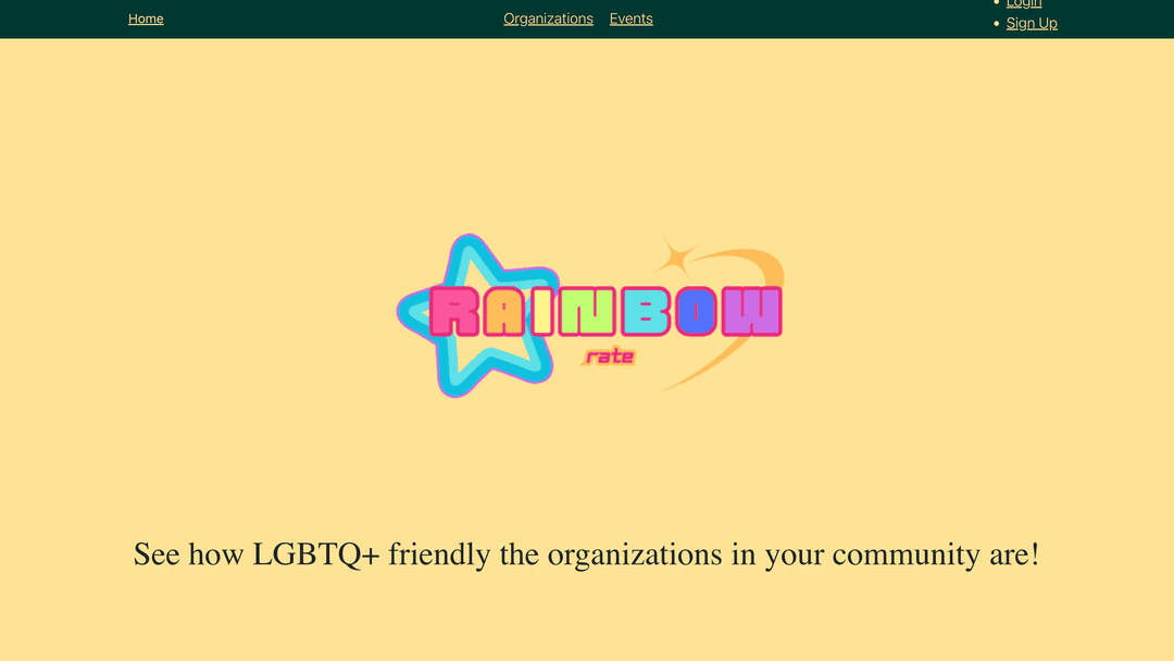 it's an image of rainbowrate